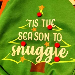 Holiday dog sweater